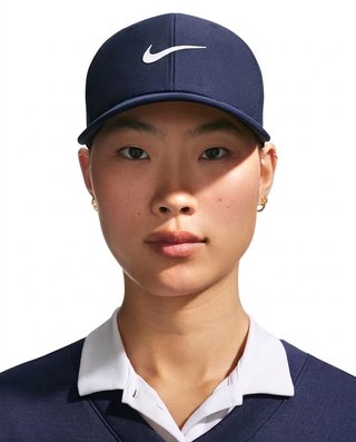 Nike Rise unisex casquette de golf, marine/blanc