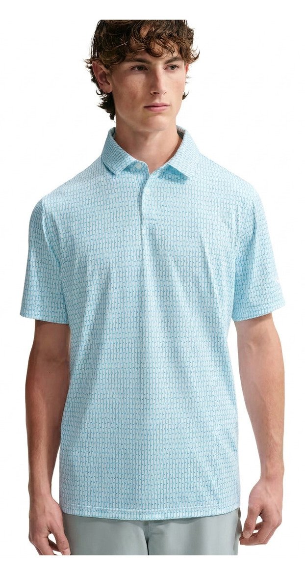 Nike Velocity polo homme, blanc/bleu
