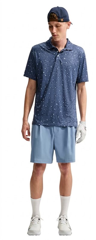 Nike Par polo homme, microprint birds