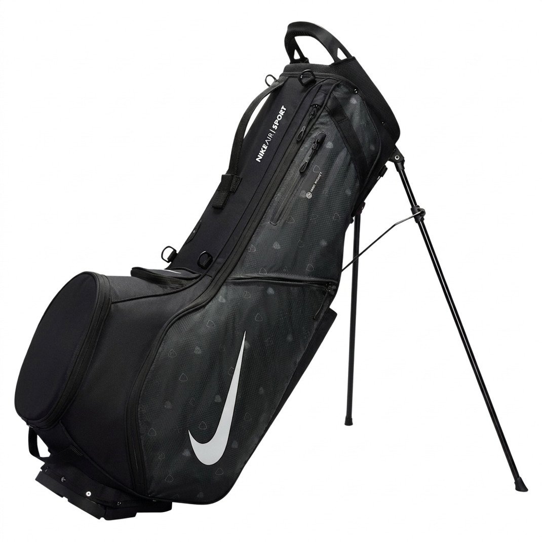 Nike Air Sport 2 stand bag, noir/iron grey/blanc