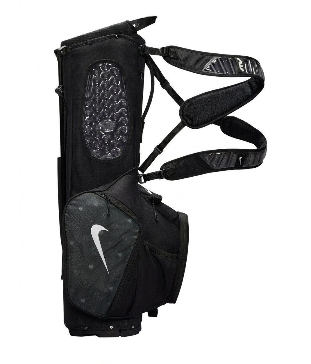 Nike Air Sport 2 stand bag, noir/iron grey/blanc