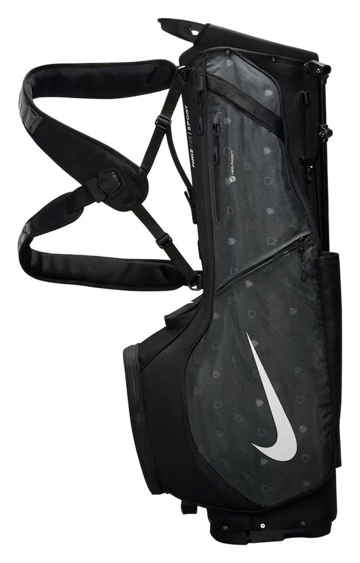 Nike Air Sport 2 stand bag, noir/iron grey/blanc