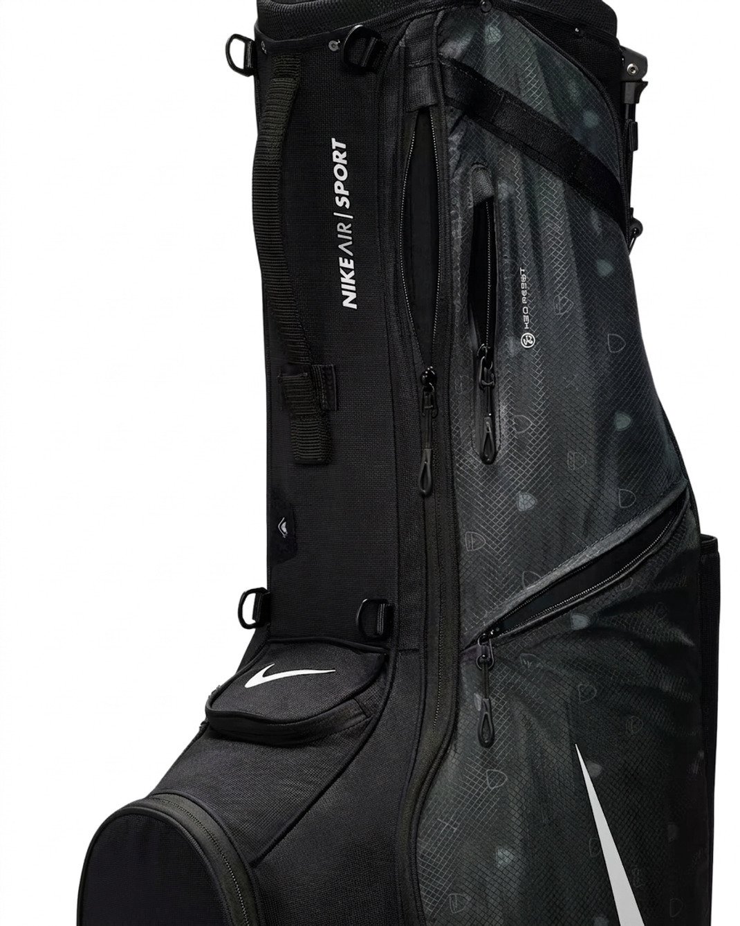 Nike Air Sport 2 stand bag, noir/iron grey/blanc