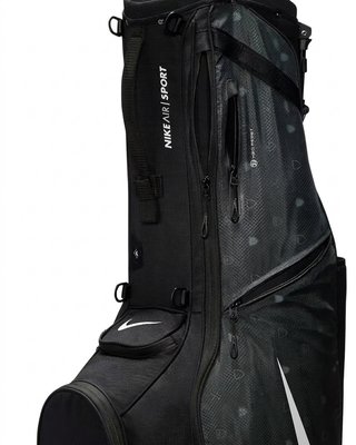 Nike Air Sport 2 stand bag, noir/iron grey/blanc