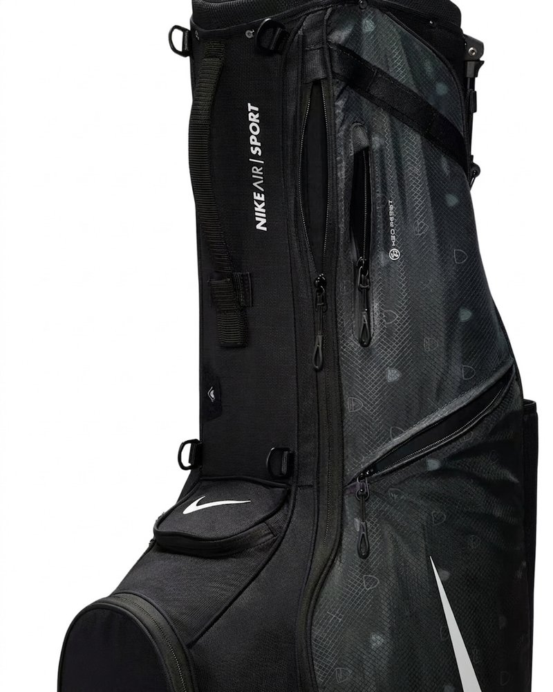 Nike Air Sport 2 stand bag, noir/iron grey/blanc