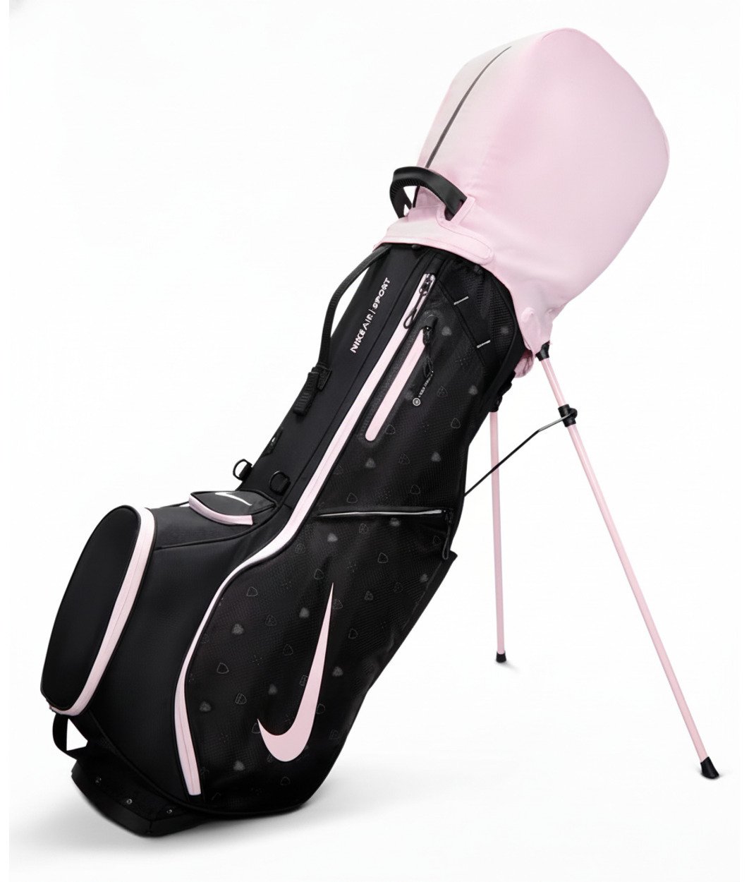 Nike Air Sport 2 stand bag, noir/sail/rose/pink foam
