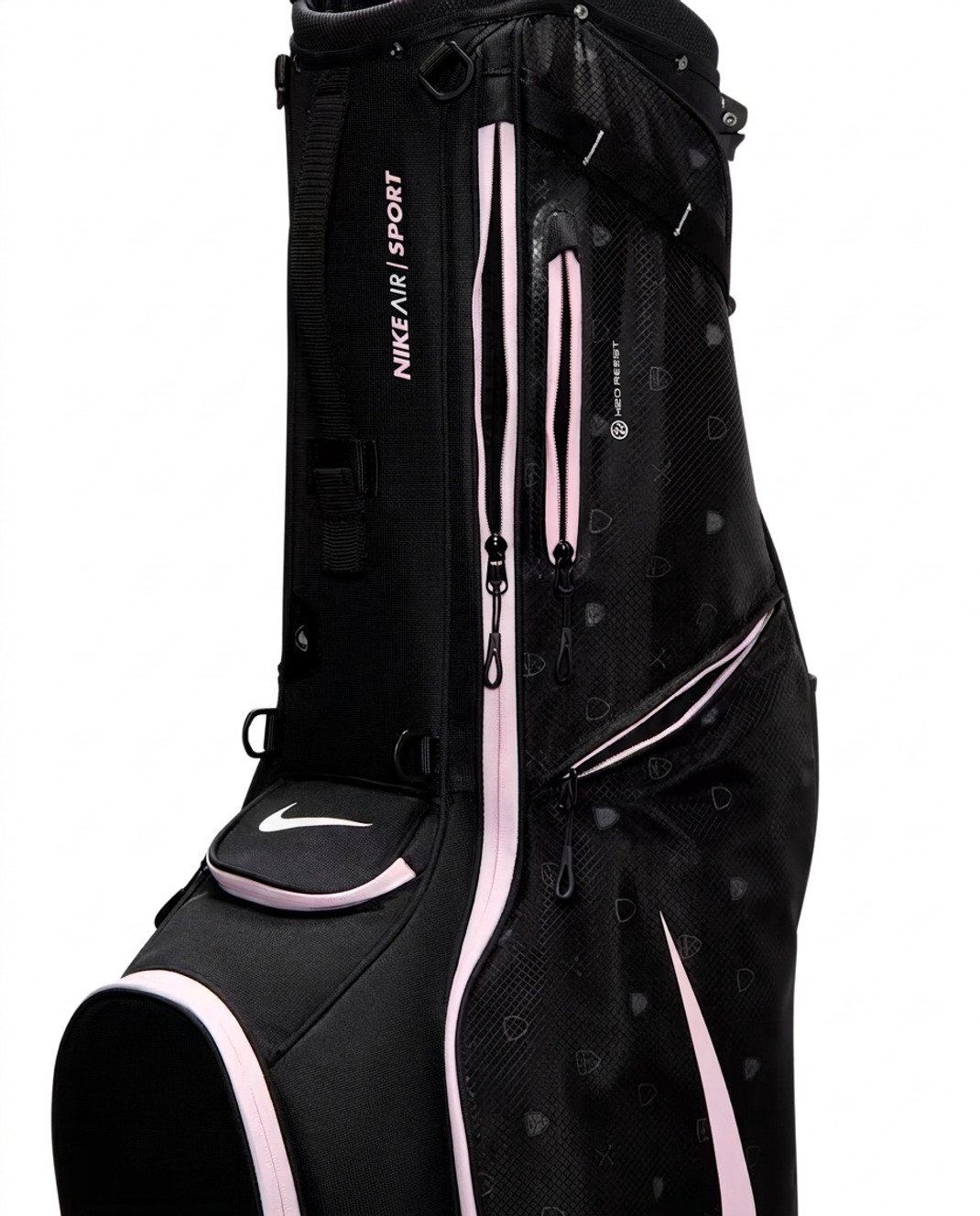 Nike Air Sport 2 stand bag, noir/sail/rose/pink foam