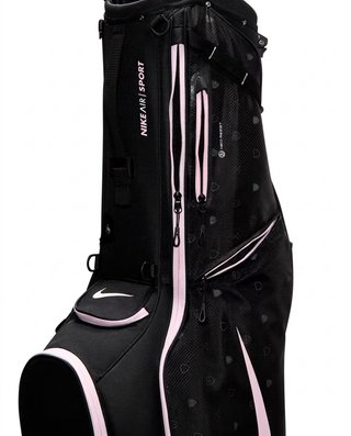 Nike Air Sport 2 stand bag, noir/sail/rose/pink foam