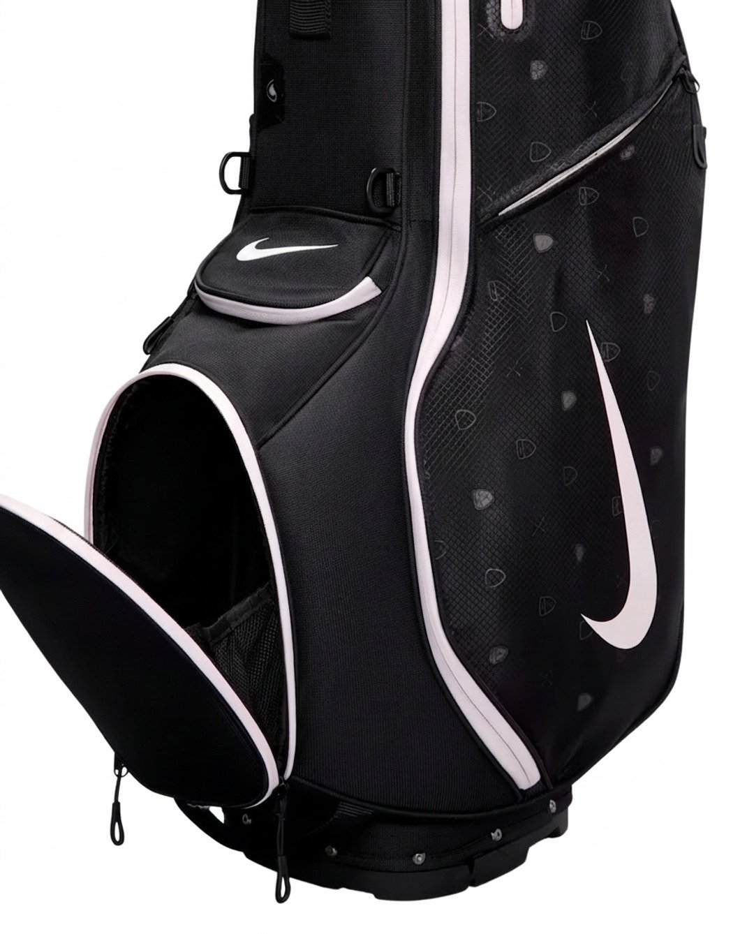 Nike Air Sport 2 stand bag, noir/sail/rose/pink foam