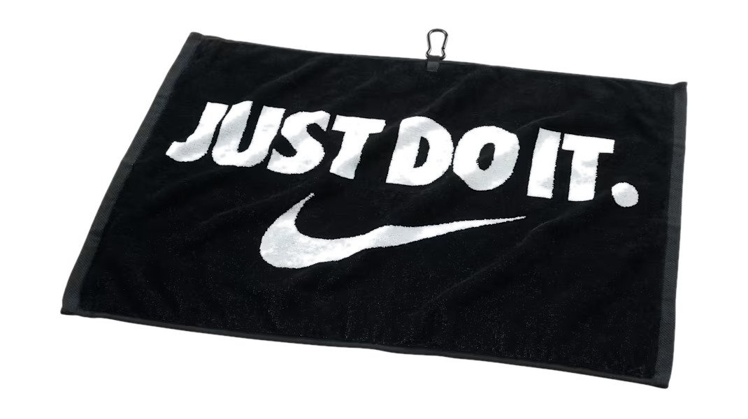 Nike Performance serviette de golf, noir/blanc