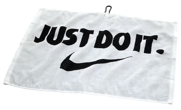 Nike Performance 2.0 serviette de golf, blanc/noir