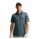 Nike Par Dri-FIT Grass Print polo homme, noir