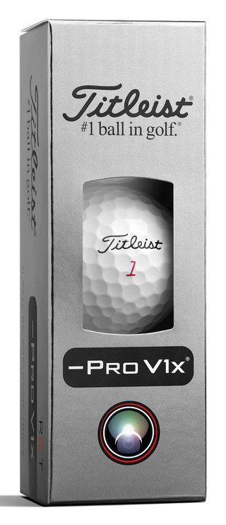 Titleist Pro V1x Left Dash RCT balles de golf 2026