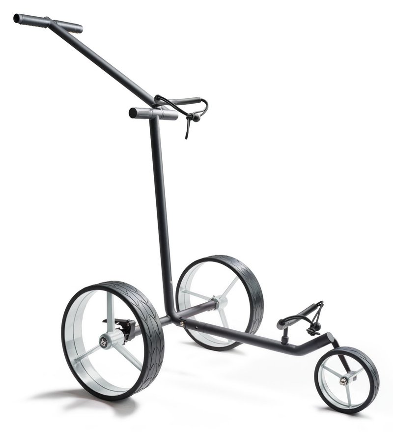Davies Caddy Elegant Black chariot manuel, noir