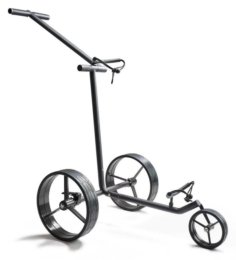 Davies Caddy Elegant Black chariot manuel, noir