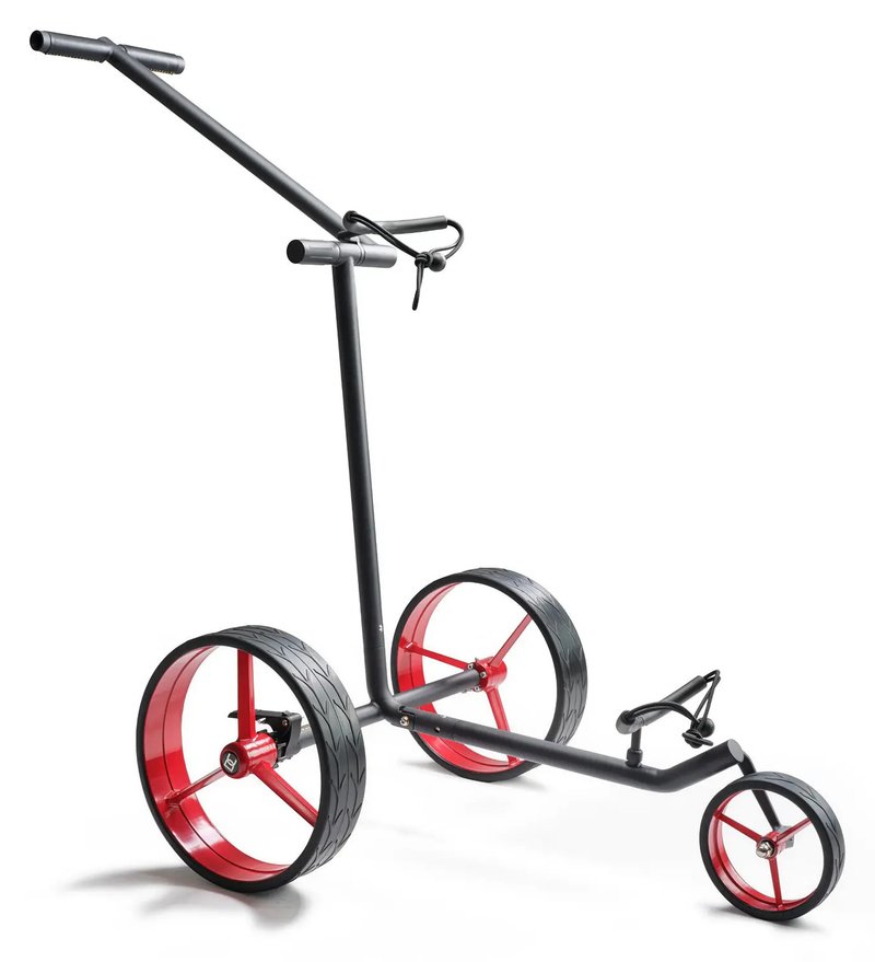 Davies Caddy Elegant Black chariot manuel, noir