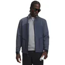 Under Armour Drive Pro Hybrid FZ sweat homme, downpour grey/blanc