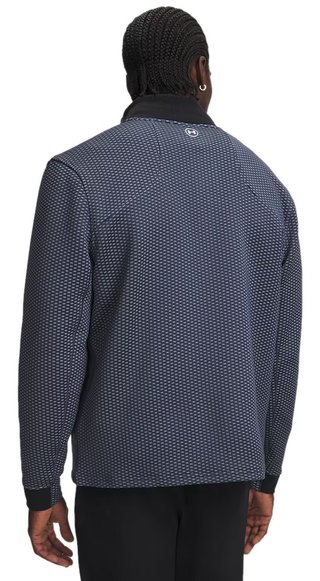 Under Armour Drive Pro Hybrid FZ sweat homme, downpour grey/blanc