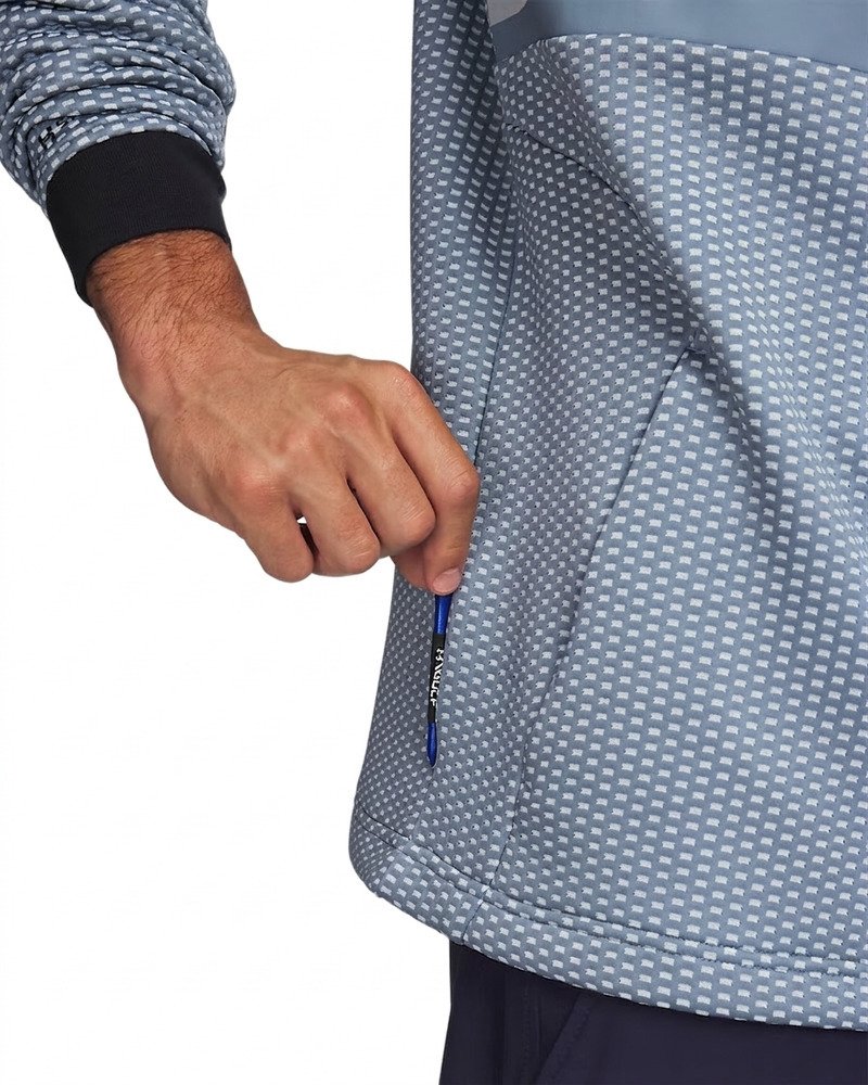 Under Armour Drive Pro Hybrid Hd sweat à capuche homme, bleu