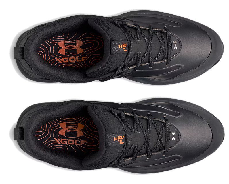Under Armour Drive Winterized chaussures de golf homme, anthracite/clay green/metallic gun metal