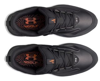 Under Armour Drive Winterized chaussures de golf homme, anthracite/clay green/metallic gun metal