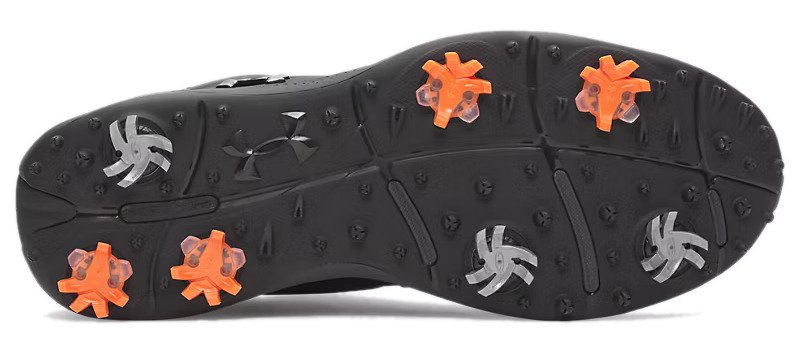 Under Armour Drive Winterized chaussures de golf homme, anthracite/clay green/metallic gun metal