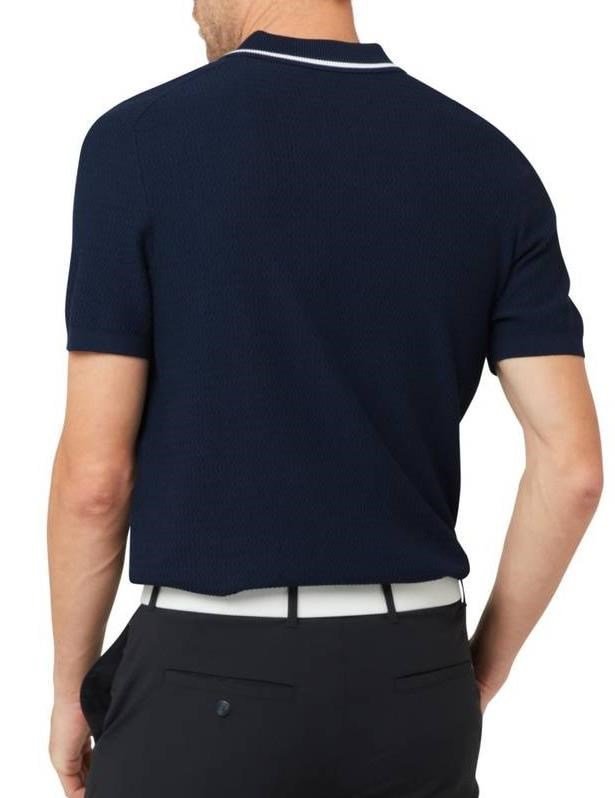 Callaway Textured sweater polo homme, peacoat