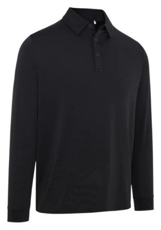 Callaway Soft Touch Long Sleeve polo homme, caviar
