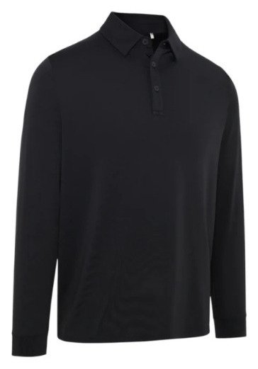 Callaway Soft Touch Long Sleeve polo homme, caviar