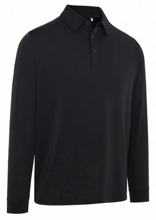 Callaway Soft Touch Long Sleeve polo homme, caviar