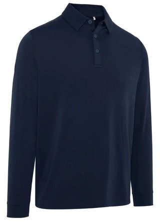 Callaway Soft Touch Long Sleeve polo homme, peacoat