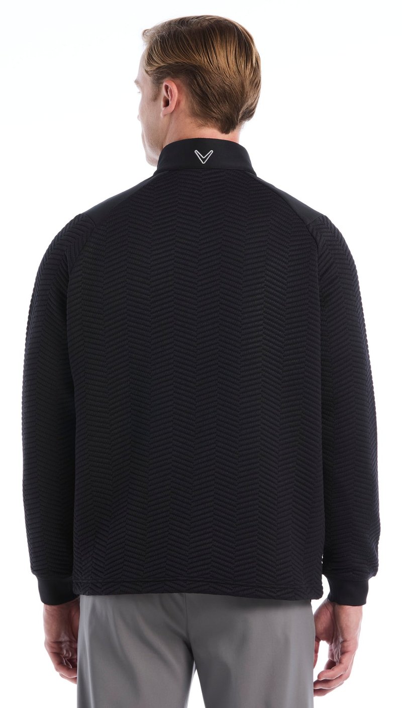 Callaway Chev Jacquard pull homme, caviar