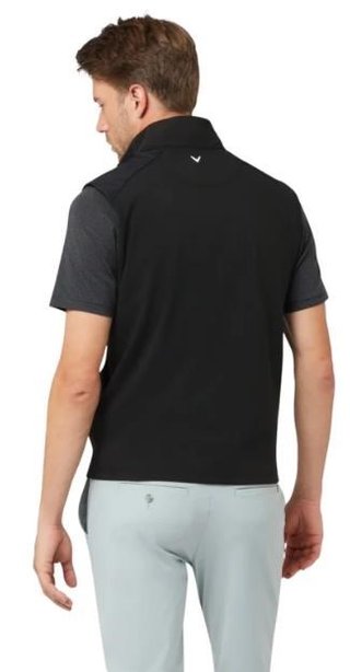 Callaway Lightweight 1/4-Zip veste sans manches homme, caviar