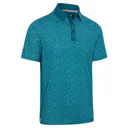 Callaway Confetti Tee Print polo homme, blue coral
