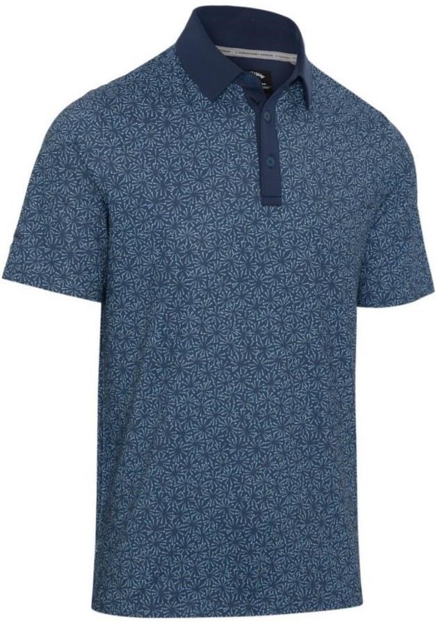 Callaway Confetti Tee Print polo homme, peacoat