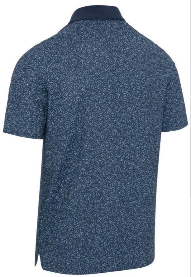 Callaway Confetti Tee Print polo homme, peacoat