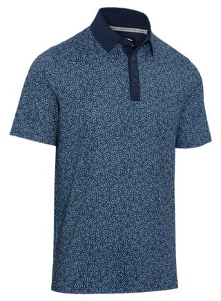 Callaway Confetti Tee Print polo homme, peacoat