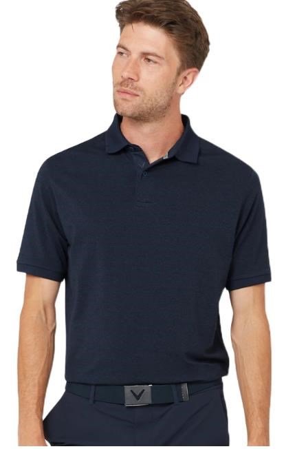 Callaway In The Details polo homme, peacoat heather