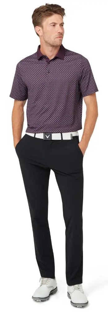 Callaway Fly Birdie polo homme, italian plum