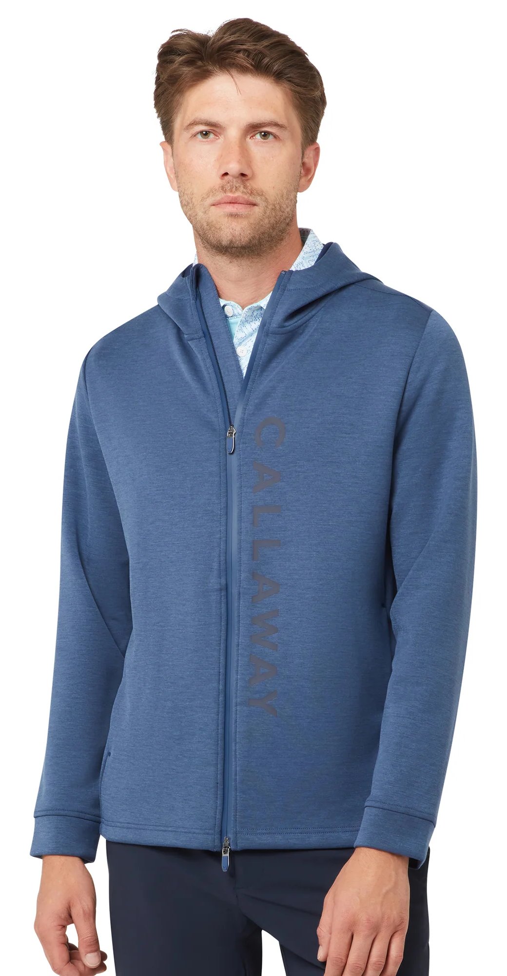Callaway Pure Blend sweat à capuche homme, peacoat heather