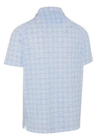 Callaway Printed Fractal Chev polo homme, blanc