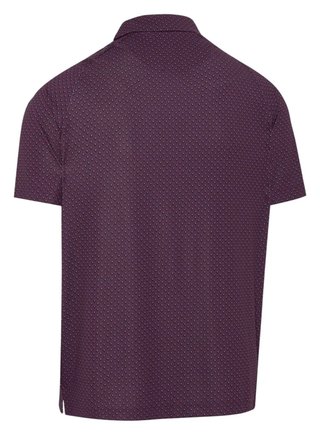 Callaway Trademark Golf Printed polo homme, italian plum
