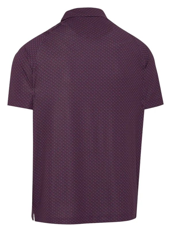 Callaway Trademark Golf Printed polo homme, italian plum