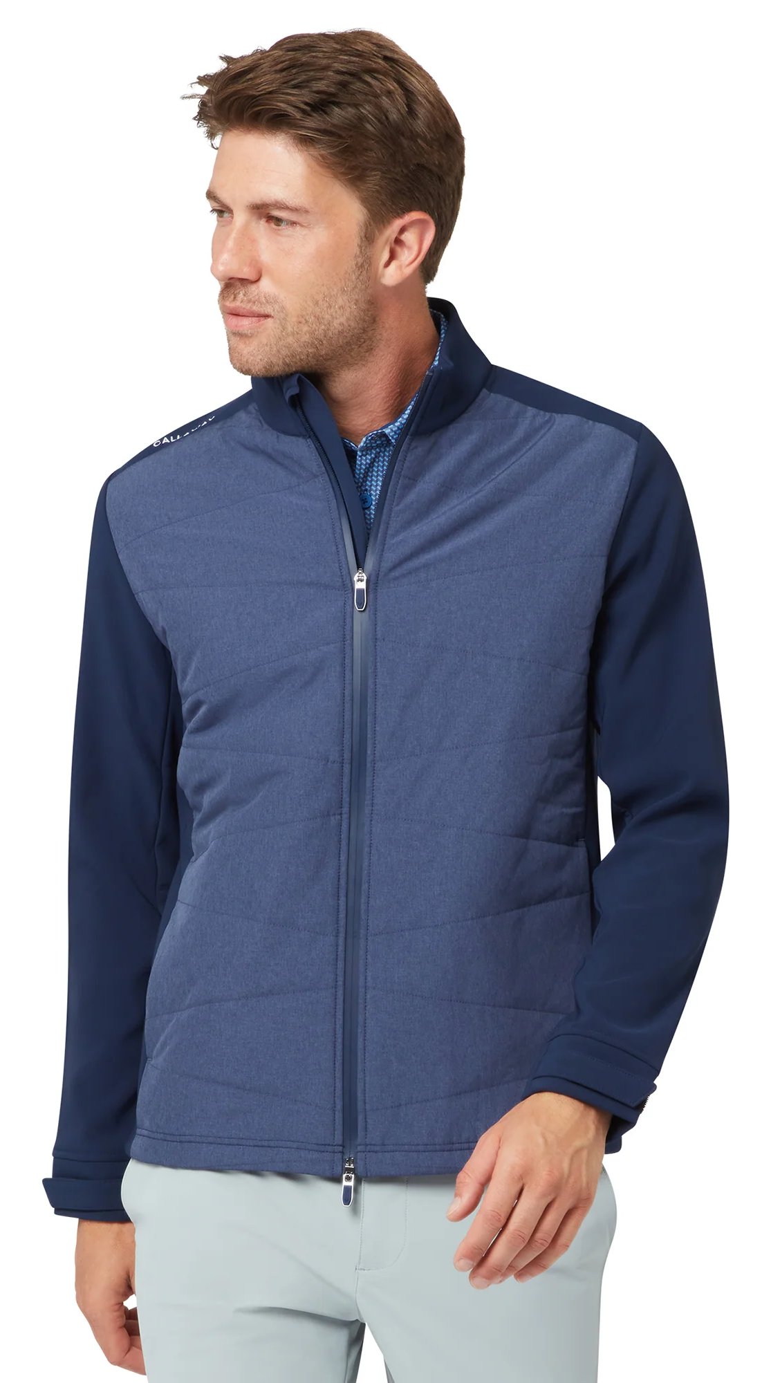Callaway Primaloft Thermal Full Zip veste homme, peacoat