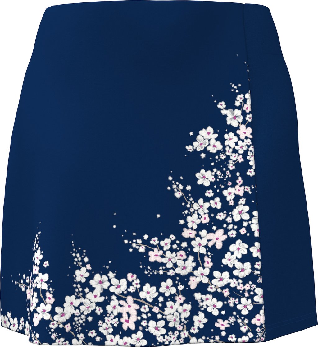 Callaway 17" Floral Printed Wrap skort femme, blue depths