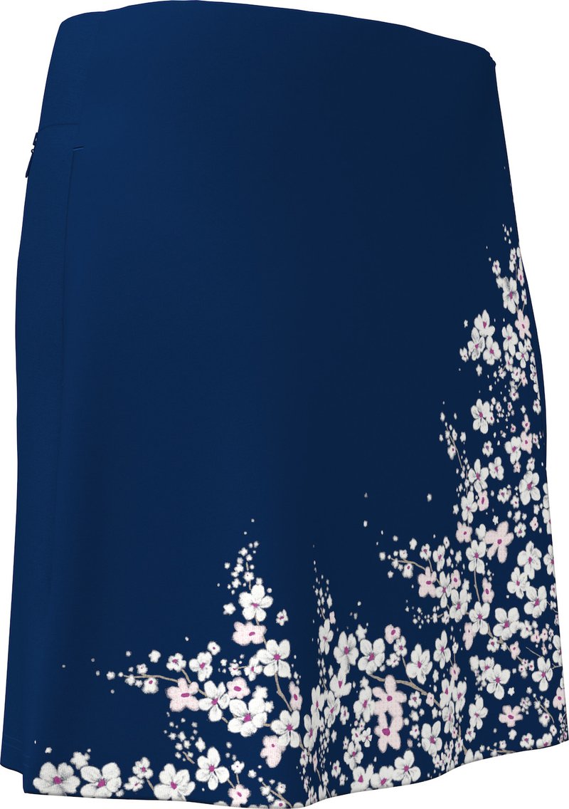 Callaway 17" Floral Printed Wrap skort femme, blue depths