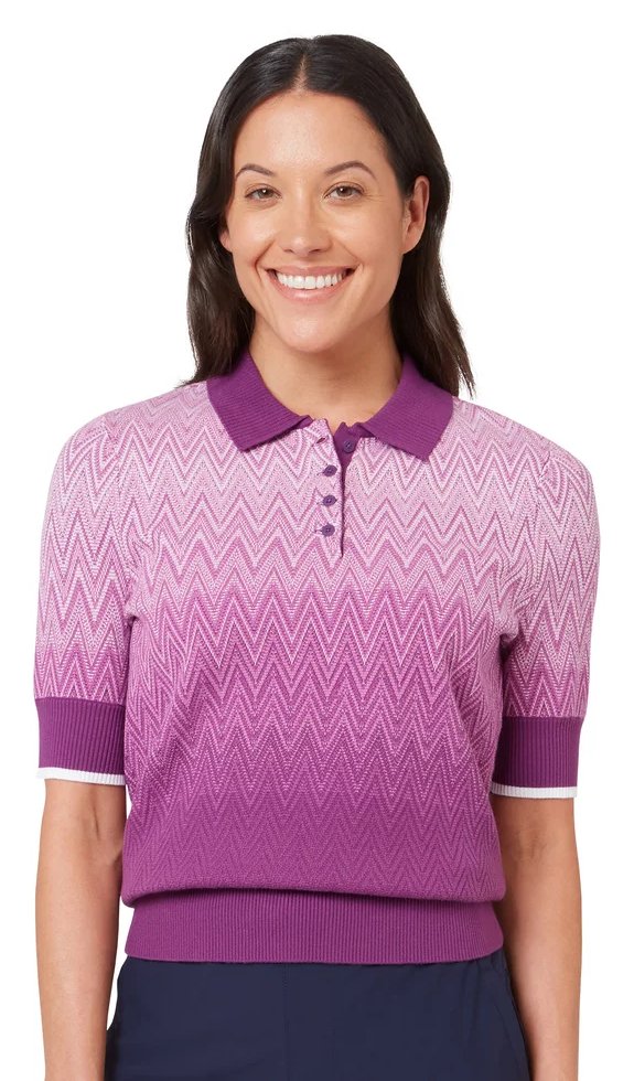Callaway Gradient Knitted pull femme, gloxinia