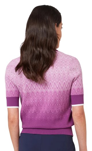 Callaway Gradient Knitted pull femme, gloxinia