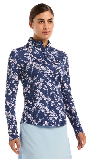 Callaway Snowy Floral sweat femme, blue depths