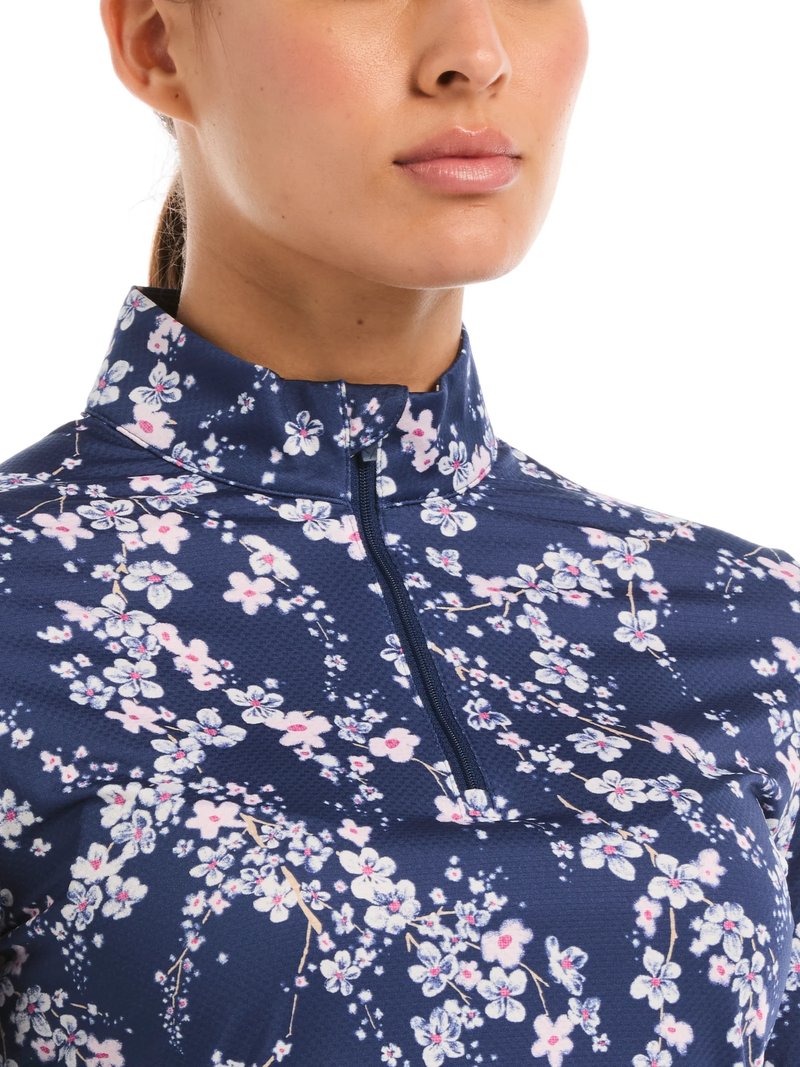Callaway Snowy Floral sweat femme, blue depths